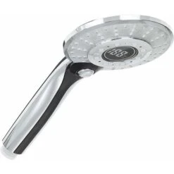 Soffione Doccia A LED, Soffione Doccia A LED A 3 Colori Doccetta Con Controllo Della Temperatura Con Display Digitale Della Temperatura Doccia A 3 Modalità Di Risparmio Idrico -Stile Bagno 86524141 5