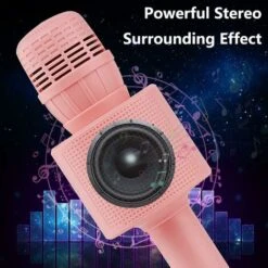 Giocattoli Karaoke Con Microfono Wireless Per Bambini O Neonati, Altoparlante Bluetooth Portatile (bianco) 7 Giocattoli Karaoke Con Microfono Wireless Per Bambini O Neonati, Altoparlante Bluetooth Portatile (bianco) -Stile Bagno 86524165 3