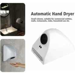 Asciugamani Elettrico Da 600 W, Centro Commerciale Asciugamani Elettrico Pubblico Sensore A Infrarossi Automatico Hotel Asciugamani Ad Induzione Ad Alta Velocità Uso Domestico Comm -Stile Bagno 86525651 5