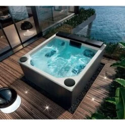 Minipiscina Idromassaggio - QUARZ LIGHT 212 - 212 X 190 X 90