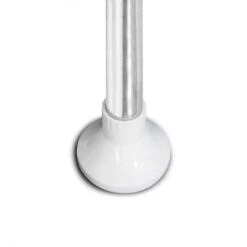 Mensola Telescopica Cromata Per Doccia Ad Angolo Con 4 Ripiani Bianchi 9 Mensola Telescopica Cromata Per Doccia Ad Angolo Con 4 Ripiani Bianchi -Stile Bagno 88042128 5