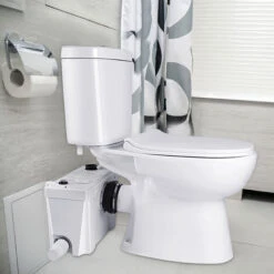 Pompe Di Sollevamento Per Trituratori Trituratore Per WC 700W Per Lavabo, Bagni, Filtro Antiodore HENGMEI -Stile Bagno 88136284 3