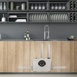 Pompe Di Sollevamento Per Trituratori Trituratore Per WC 700W Per Lavabo, Bagni, Filtro Antiodore HENGMEI -Stile Bagno 88136284 4