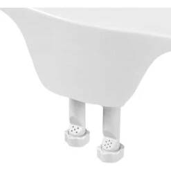 Attacco Per Bidet Per WC Non Elettrico Attacco Per Bidet Accessori Per Bidet Con Doppi Ugelli Inserto Per Bidet Per WC, Bianco (tipo B) HENGMEI -Stile Bagno 88136415 3