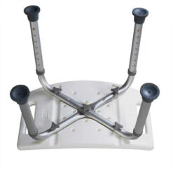 Sedile Per Doccia Sgabello Da Bagno In Alluminio Regolabile In Altezza Sgabello Da Doccia Supporto Sedile Da Bagno Da Doccia Per Assistenza Professionale HENGMEI -Stile Bagno 88136473 4