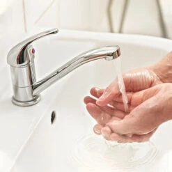 HENGMEI Rubinetto Bagno Rubinetto Da Cucina Girevole A 360 ° Lavabo Miscelatore Monocomando Ottone Cromo Per Cucina Lavabo Bagno Lavandino,Tipo A -Stile Bagno 88136529 5