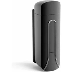 Dispenser Di Sapone Da Parete Dispenser Di Sapone Da Bagno Gel Doccia Detersivo Per Bucato Bottiglia Di Plastica Cucina Hotel Casa (nero)