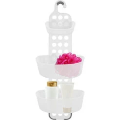 Alpina Mensola Da Doccia Appendino Senza Fori Cassetti Regolabili 71 X 25 Cm Bianco 9 Alpina Mensola Da Doccia Appendino Senza Fori Cassetti Regolabili 71 X 25 Cm Bianco -Stile Bagno 89069683 5