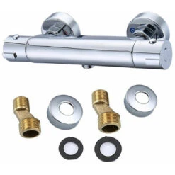 Miscelatore Termostatico Per Doccia Miscelatore Termostatico In Ottone Cromato Con