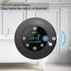 S602 Radio Portatile Per Doccia Altoparlante Bluetooth 5.0, Musica Dab Da Bagno Senza Fili Impermeabile 9 S602 Radio Portatile Per Doccia Altoparlante Bluetooth 5.0, Musica Dab Da Bagno Senza Fili Impermeabile -Stile Bagno 89605115 5