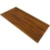 PrixPrime - Piattaforma Ideale Per Doccia E Bagno Dal Design Rettangolare Di 100 X 50 Cm Realizzata In Legno Di Teak Certificato