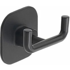 APPENDIABITI ACCIAIO INOX NERO OPACO DA MUROTIMO