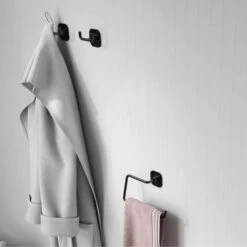 APPENDIABITI ACCIAIO INOX NERO OPACO DA MUROTIMO -Stile Bagno 91985610 4