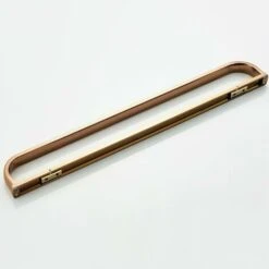 Accessori Da Bagno In Oro Rosa Porta Asciugamani Da Parete In Ottone -Stile Bagno 92919731 4