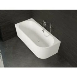 CAPRI GAUCHE, Vasca A Parete Sinistra L 170 X L 76 Cm