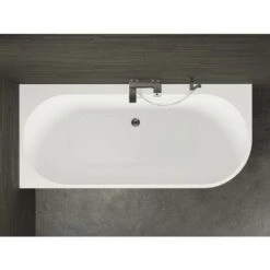 CAPRI GAUCHE, Vasca A Parete Sinistra L 170 X L 76 Cm -Stile Bagno 93423796 4