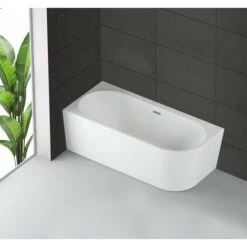 CAPRI GAUCHE, Vasca A Parete Sinistra L 170 X L 76 Cm -Stile Bagno 93423796 5