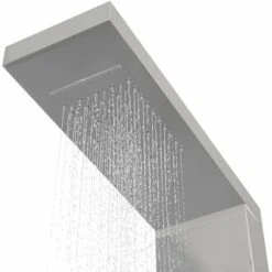 Nova Pannello Doccia Multifunzionale Design Elegante 15x47x114cm Vari Colori Colore: Color Argento -Stile Bagno 94024899 5