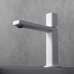 Doporro® Rubinetto Bagno 19,6cm, Miscelatore Bagno Lavabo Lavandino WAO-7901 Bianco -Stile Bagno 94235259 3