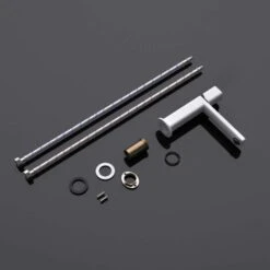 Doporro® Rubinetto Bagno 19,6cm, Miscelatore Bagno Lavabo Lavandino WAO-7901 Bianco -Stile Bagno 94235259 4