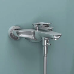 Doporro® Soffione Doccia Multifunzionale Ad Alta Pressione, Doccetta Massaggio Risparmio Idrico Per Bagno In 3 Getti, Argento -Stile Bagno 94235777 4