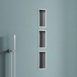 Doporro® Nicchia Doccia A Parete 15x30x8.3cm, Nicchia Bagno Doccia A Muro A Incasso In Acciaio Inox, Argento -Stile Bagno 94235799 4