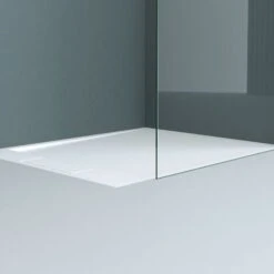 Doporro® Box Doccia Walk-In 50x200cm, Parete Doccia Anticalcare In Cristallo Trasparente Da 8mm Con Braccio Sostegno Telescopico In Acciaio BRAM1 Bremen01K -Stile Bagno 94236567 3