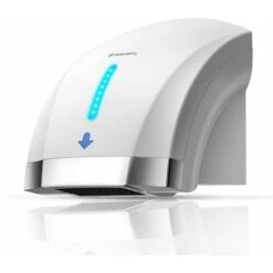 Asciugamani Elettrico Asciugamani Elettrico Automatico Riscaldato Per Toilette Commerciali, Molto Silenzioso E Silenzioso (40 DB), Coperchio In ABS Compatto, Montaggio A Parete (2000 W)