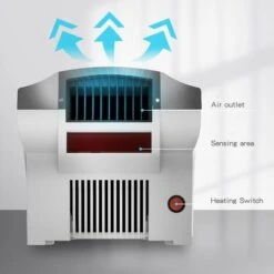 Asciugamani Elettrico Asciugamani Elettrico Automatico Riscaldato Per Toilette Commerciali, Molto Silenzioso E Silenzioso (40 DB), Coperchio In ABS Compatto, Montaggio A Parete (2000 W) -Stile Bagno 94285615 4