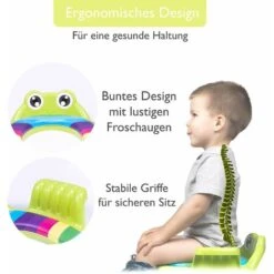 Sedile WC Universale Per Bambini, Compatibile Con Tutti I Servizi Igienici - Vasino Per Bambini E Bambine Da 1 A 7 Anni - Sedile WC -Stile Bagno 94285642 3