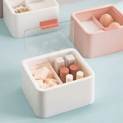 Stoccaggio Di Tamponi Di Cotone, Dispenser Di Tamponi Di Cotone Diviso Portatile Da 1 Pezzo Dispenser Di Tamponi Di Cotone A 2 Scomparti Scatola Di Immagazzinaggio Di Tamponi Di Cotone Con Coperchio T 9 Stoccaggio Di Tamponi Di Cotone, Dispenser Di Tamponi Di Cotone Diviso Portatile Da 1 Pezzo Dispenser Di Tamponi Di Cotone A 2 Scomparti Scatola Di Immagazzinaggio Di Tamponi Di Cotone Con Coperchio T -Stile Bagno 94285971 5