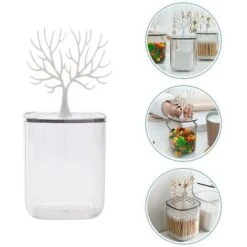 1 Scatola Di Batuffoli Di Cotone Per La Decorazione Domestica -Stile Bagno 94286147 3