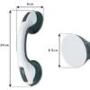 Set Di 2 Maniglie Da Bagno, Maniglioni, Ausili Per Maniglie Da Bagno Con Ventose Per Bambini E Anziani In Bagno, Doccia, WC, Senza Fori