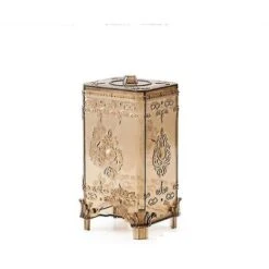 Scatola Portaoggetti Da Scrivania In Cotone, Scatola Portaoggetti In Cotone