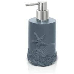 Dispenser Sapone Liquido Da Appoggio In Resina Turchese Cobalto Coral