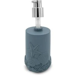 Dispenser Sapone Liquido Da Appoggio In Resina Turchese Cobalto Coral -Stile Bagno 94570711 4