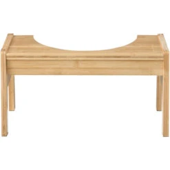 Nova Poggiapiedi In Bambù Per WC Con Altezza Regolabile In 3 Posizioni Antiscivolo -Stile Bagno 94576927 5