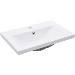 Nova Telaio In Ferro Bianco Per Lavabo Da Bagno Con Lavabo Integrato Varie Misure Dimensioni : 59 X 38 X 83 Cm -Stile Bagno 94836275 4