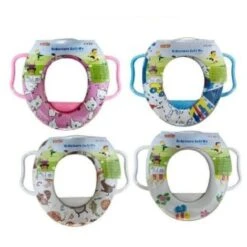 Trade Shop - Riduttore Wc Water Per Bambini Sedile Morbido Copriwater Fantasie Varie 59783 3,5