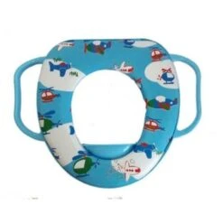 Trade Shop - Riduttore Wc Water Per Bambini Sedile Morbido Copriwater Fantasie Varie 59783 3,5 -Stile Bagno 95095506 5