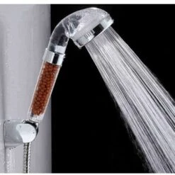 Trade Shop - Telefono Soffione Per Doccia Doccetta Depuratore Ionizzante Con Sali Minerali -Stile Bagno 95106736 4