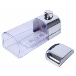 Trade Shop - Dispenser Erogatore Per Sapone Liquido 500 Ml Muro Dosatore A Parete Bagno -Stile Bagno 95111265 3