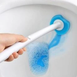 Trade Shop - Set Scopino Wc Kit Pulizia Usa E Getta Con Kit Ricariche Spazzola Igienizzante -Stile Bagno 95114488 3