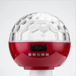 Trade Shop - Speaker Cassa Bluetooth Mp3 Con Luci Rotanti Effetto Discoteca Proiettore Dj -Stile Bagno 95115118 5
