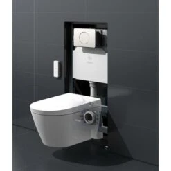 TOILETTE GIAPPONESE WC INTELLIGENTE SOSPESO NASHI PACK EOS CON CORNICE E PULSANTE -Stile Bagno 95447070 4