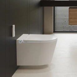 TOILETTE GIAPPONESE WC INTELLIGENTE SOSPESO NASHI PACK EOS PRO CON CORNICE E PULSANTE