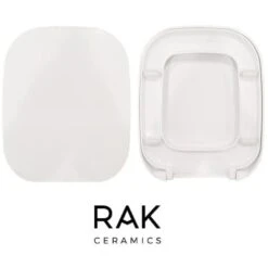 Copriwater One Rak Termoindurente Bianco Originale