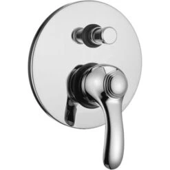 Miscelatore Doccia Incasso Con Deviatore Serie Royal Porta & Bini Colore A Scelta - Colore Rubinetteria: Cromo