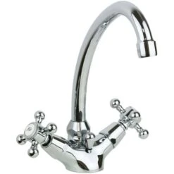 Miscelatore Per Lavabo Paffoni Viola VLV077CR Cromo - Viola - Piletta Con Salterello 11/4