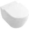VILLEROY & BOCH - SUBWAY 2.0 VASO WC SOSPESO A CACCIATA AQUA REDUCT BIANCO ALPIN 56001001